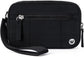 Black Elegant WESTBRONCO Quilted Phone Bag Wallet