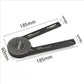 Black Precision 360-Degree Miter Saw Protractor - Aluminum Alloy Angle Finder for Woodworking & Carpentry
