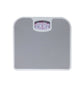 Light Gray Classic Mechanical Bathroom Scale - Battery-Free Analog Body Weight Scale with Non-Slip Platform