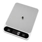 White Slim Digital Kitchen Scale - High Precision Stainless Steel Food Scale for Baking & Cooking(5kg)