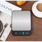 Black Slim Digital Kitchen Scale - High Precision Stainless Steel Food Scale for Baking & Cooking(10kg)