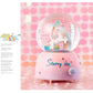 Enchanting Unicorn Snow Globe Music Box - Magical Starry Sky Musical Gift for Girls