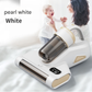 White Advanced Cordless UV-C Dust Mite Vacuum - Handheld Cleaner with Hot Air, Pulsating Pads & LED Display