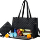 Black Insulated Lunch Bag and Laptop Cooler - Perfect for Keeping Food Fresh