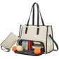 Off White Insulated Lunch Bag and Laptop Cooler - Perfect for Keeping Food Fresh