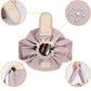 Pink New Large Capacity Portable Drawstring Makeup Bag - Travel Toiletry Bag with Fashionable Cosmetic Brush Storage