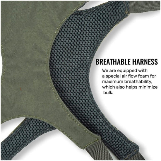 Military green Hot-selling outdoor binoculars backpack - adjustable camouflage chest bag for hunting