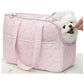 Pink Fashionable Pet Carrier Bag - Stylish Handbag for Cats and Small Dogs