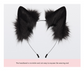 Reddish-brown Halloween Furry Fox Costume Set - Plush Mask, Ears Headband, Tail, and Paws for Cosplay