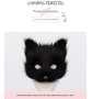 Grass yellow Halloween Furry Fox Costume Set - Plush Mask, Ears Headband, Tail, and Paws for Cosplay