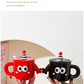 Red Quirky Ceramic Couples Mug Set - Fun and Unique Gift for Weddings and Special Occasions