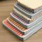 2-Piece Beige Sponge large pet bed - plush dog mat, detachable, washable, anti-slip base(50*40*8cm)
