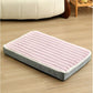 2-Piece Purple-pink Sponge large pet bed - plush dog mat, detachable, washable, anti-slip base(50*40*8cm)