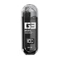 Black Painless Electric Nose & Ear Hair Trimmer - USB-C Rechargeable Grooming Tool with LED Battery Display for Men and Women