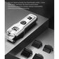 Black Professional Cordless Hair Clippers - USB Rechargeable Trimmer with LED Display for Barbers & Home Grooming