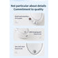 White EMS Microcurrent Facial Lifting Massager - Skin Tightening & Sculpting Beauty Tool