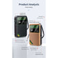Golden JOC TG-77 Multi-Band Rechargeable Radio for Seniors - Automatic Channel Search, FM/AM/SW Bands