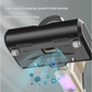 White High-Power Wireless UV Sterilization Mite Removal Vacuum Cleaner - Powerful Suction and Deep Cleaning for Home Use