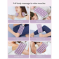 Purple Four-Row Bendable Massage Roller - Muscle Relaxation and Sensory Integration Training for Children
