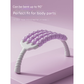 Pink Four-Row Bendable Massage Roller - Muscle Relaxation and Sensory Integration Training for Children