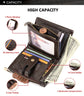 Coffee Genuine Leather Men&