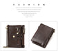 Coffee Genuine Leather Men&