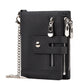 Black Genuine Leather Men&