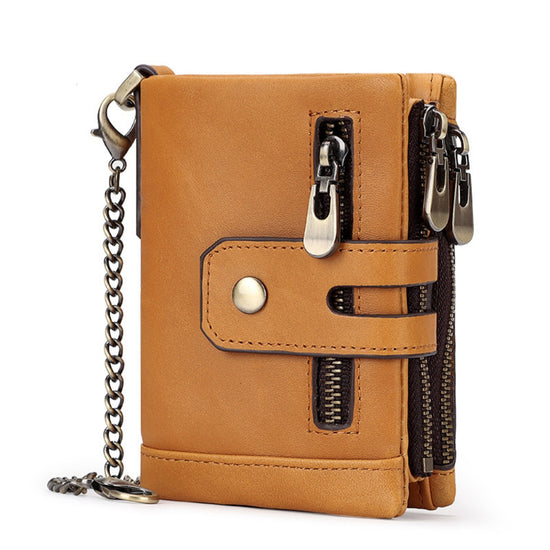 Brown Genuine Leather Men&