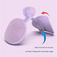 Purple Multi-functional Pelvic Floor Muscle Trainer - Postpartum Recovery and Leg Shaping Device