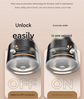 Pink Multi-Functional Vacuum Suction Cup Stand - Foldable, Extendable Kitchen Lazy Person&