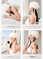 Electric Head Massage Hat with Inflatable Airbags - 6-Zone Scalp Therapy for Relaxation and Sleep Aid