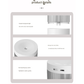 2-Piece Grey Mini Desktop Humidifier - Portable Mist Maker for Home and Car Use