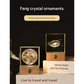 Saturn Luminous 3D Crystal Cube Night Light - Laser Engraved Artwork with Solid Wood Base