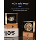 The Big Dipper Luminous 3D Crystal Cube Night Light - Laser Engraved Artwork with Solid Wood Base