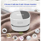 Red Rechargeable Cordless Mini Desktop Vacuum - Portable Handheld Cleaner for Desk, Keyboard, Crumb & Dust
