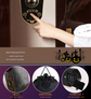 2-Piece Black Halloween Animated Eyeball Doorbell - Spooky Light-Up Prop with Scary Sounds for Party & Door Decoration