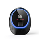 Black Rechargeable Ozone & UV-C Air Purifier with Remote - Portable Odor Eliminator for Home, Pets & Closets