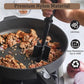 3-pieces Black Premium Heat Resistant Meat Chopper - Ground Meat Masher Utensil for Hamburger & Non-Stick Pans