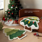 White Snowman Festive Christmas Shaped Floor Mat - Plush Non-Slip Holiday Accent Rug(Style 3)