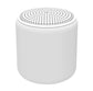 White Mini Portable Bluetooth Speaker - Compact Wireless Speaker with Rich Bass & Dual Sound Modes