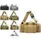 Black python pattern Tactical Outdoor Waist Bag - Durable Multi-functional Crossbody Shoulder Pack for Men & Women