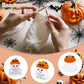 2 PCS White Spooky & Sweet: Handmade Crocheted Ghost Doll - Halloween Party & Home Decor Gift(B)
