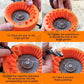2 PCS Orange Universal Drill Bit Sharpener Attachment - Revive Dull Bits with Your Angle Grinder