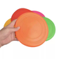 Seven-piece coloured set Soft Flying Disc Dog Toy - Durable & Gentle Rubber Frisbee for Interactive Fetch and Training