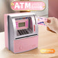 Pink Digital ATM Savings Bank for Kids - Electronic Piggy Bank with PIN & Card for Real Money