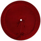 Red Luxury Knit Christmas Tree Skirt with Cable-Knit Border - Rustic Holiday Decor(92cm)