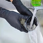 50 Pairs  Black Premium Disposable Nitrile Gloves - Powder-Free, Latex-Free & High-Elasticity for Multi-Purpose Use(L)