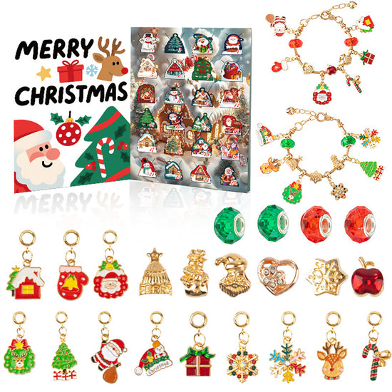 44-Piece Assorted Christmas Baubles Set with Elegant Designs in Wooden Gift Box - 3-6cm Decorative Ornaments for Tree, Home & Holiday Display(RC469-1)