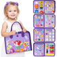 Purple Early Education Learning Board - Felt Activity Board for Toddlers