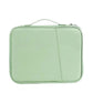 Green 360° Protective Laptop & Tablet Sleeve with Accessory Organizer - Water-Repellent Carrying Case